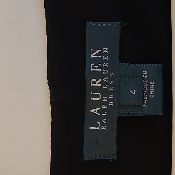 NWOT Lauren Ralph Lauren Ruched Side Three-quarter Sleeved Lined Floral … - Picture 7 of 16